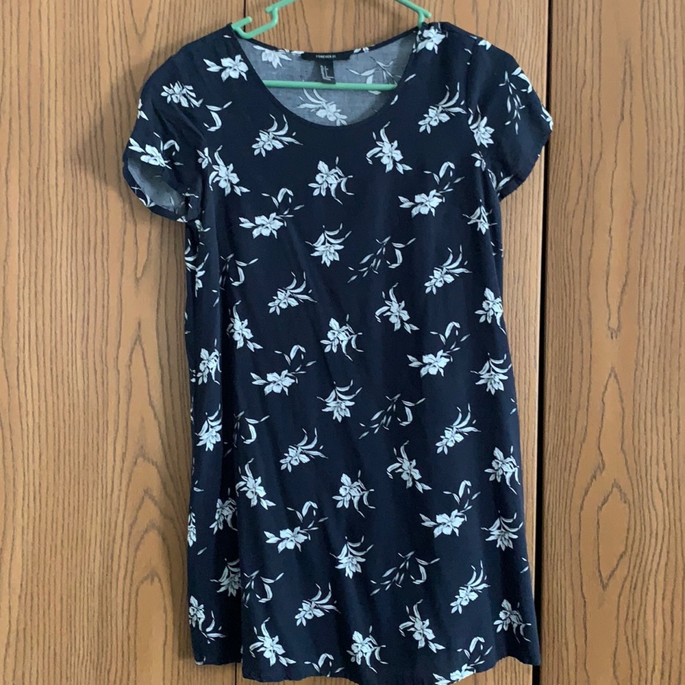 Floral T Shirt Dress